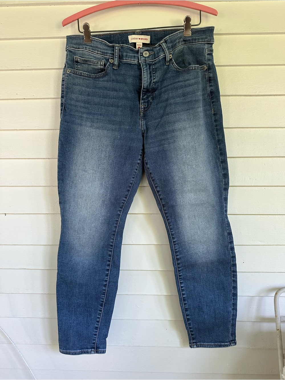 Lucky Brand Ava Medium Wash Mid-Rise Skinny Jeans